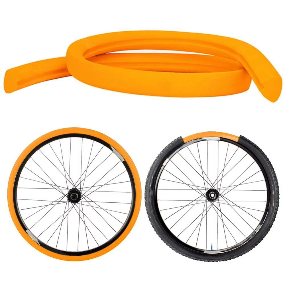 Vacuum Circle Bicycle Tire Liner Tyre Pad Bike Outer Tire Protection Pad  Road Bike