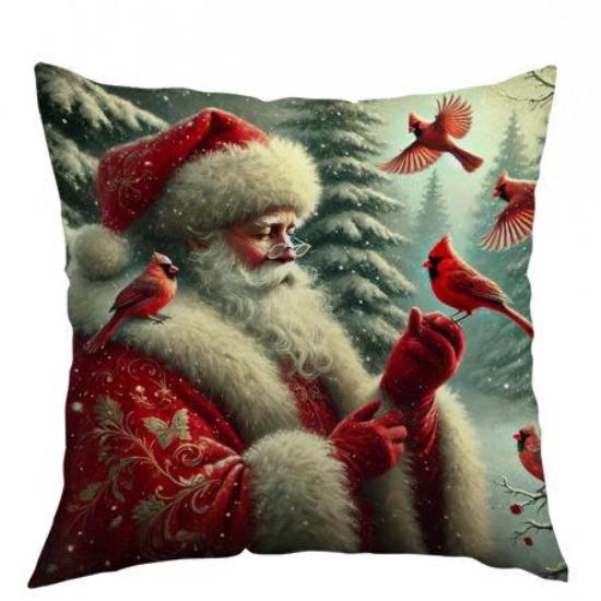 New Throw Pillow Cover Christmas Home Decoration Christmas Snowflake Pillow Cover Living Room Sofa Cushion Cover