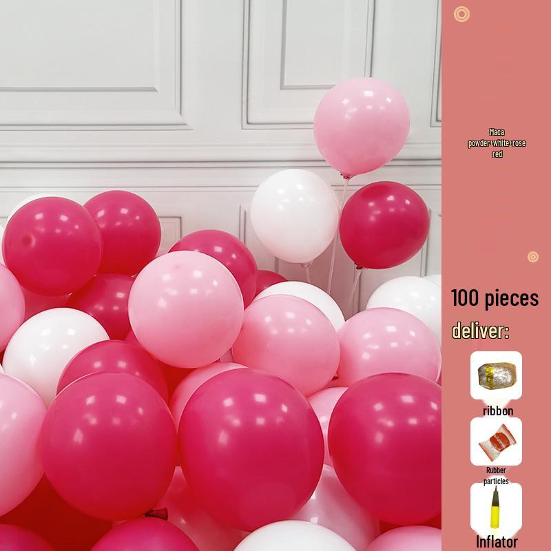 Pink Macaron Balloons: Non-Toxic Birthday Decor for Kids' Parties
