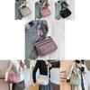 Fashionable Casual Crossbody Shoulder Bag With Soft Canvas Material For Women