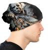 Michael Myers Knives Halloween Scary Movie Bonnet Beanie Knitted Hat Unisex Women Cool Winter Warm Skullies Beanies Cap for Ski