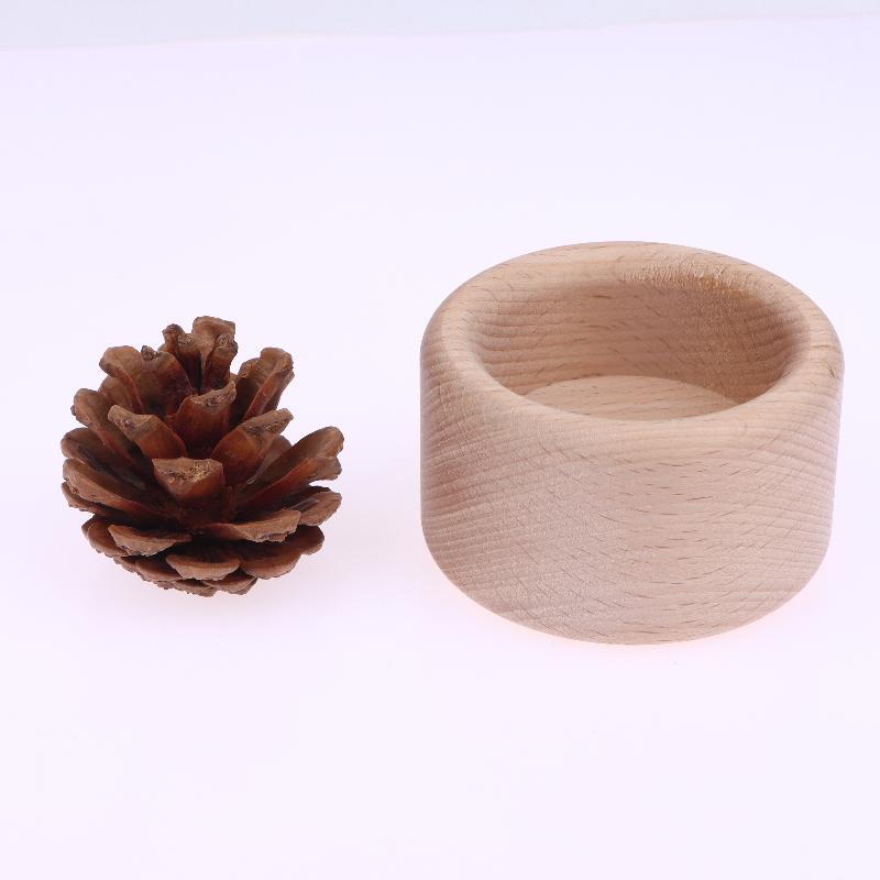 Creative Pine Cone Wood Essential Oil Diffuser Long-Lasting Floral Wooden Essential Oil Diffuser Home Office Car Oil Diffuser