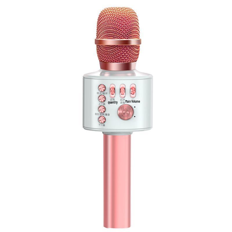 Wireless Bluetooth Microphone & Speaker for Home KTV and Mobile Singing
