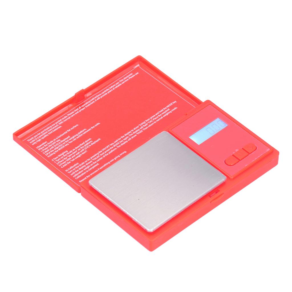 Digital Pocket Scale Mini Portable 700g By 0.01g Weigh Gram Scale for Jewelry Food Weighing