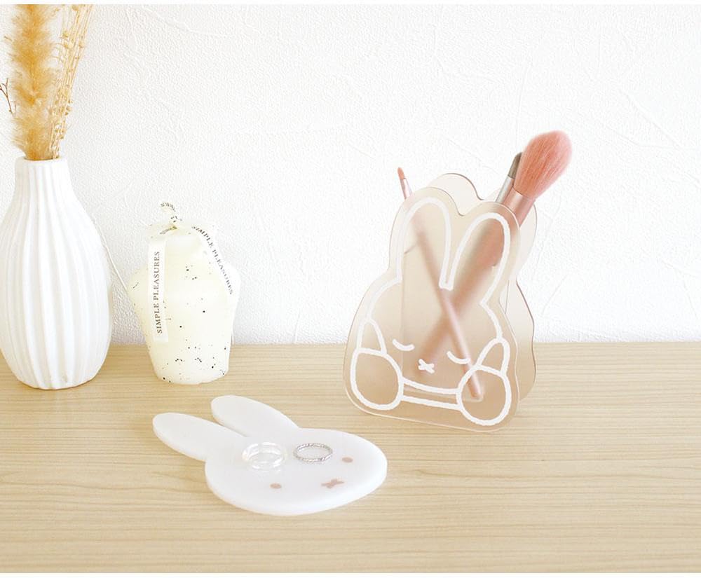 Tees Factory Miffy Acrylic Organizer, Mocha, MF-5542498MO