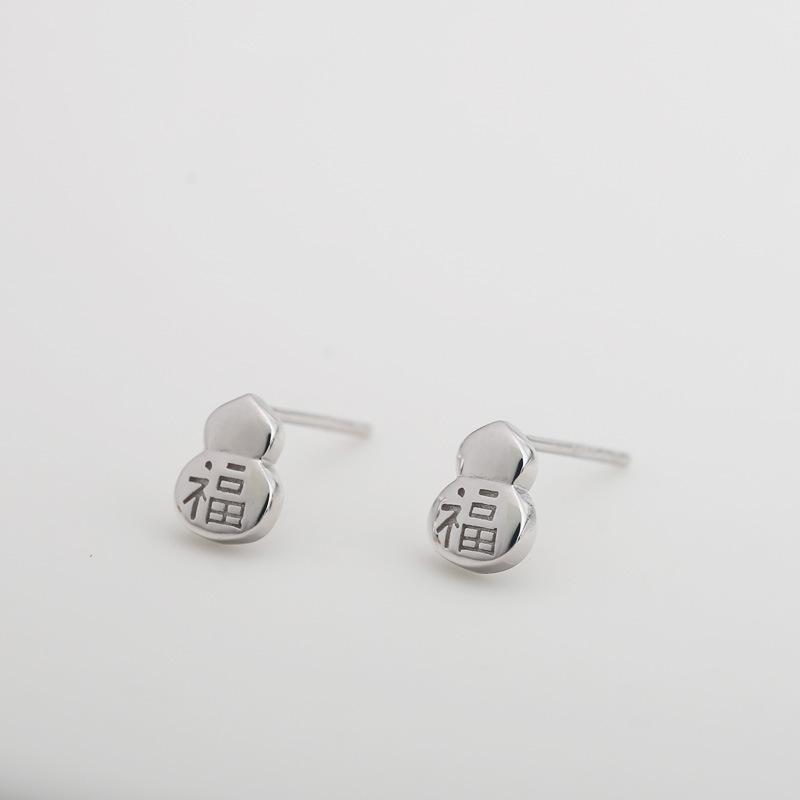 

Простые серьги-тыквы для женщин, модный темперамент, нишевый дизайн, национальный тренд, серьги Su Fu Word