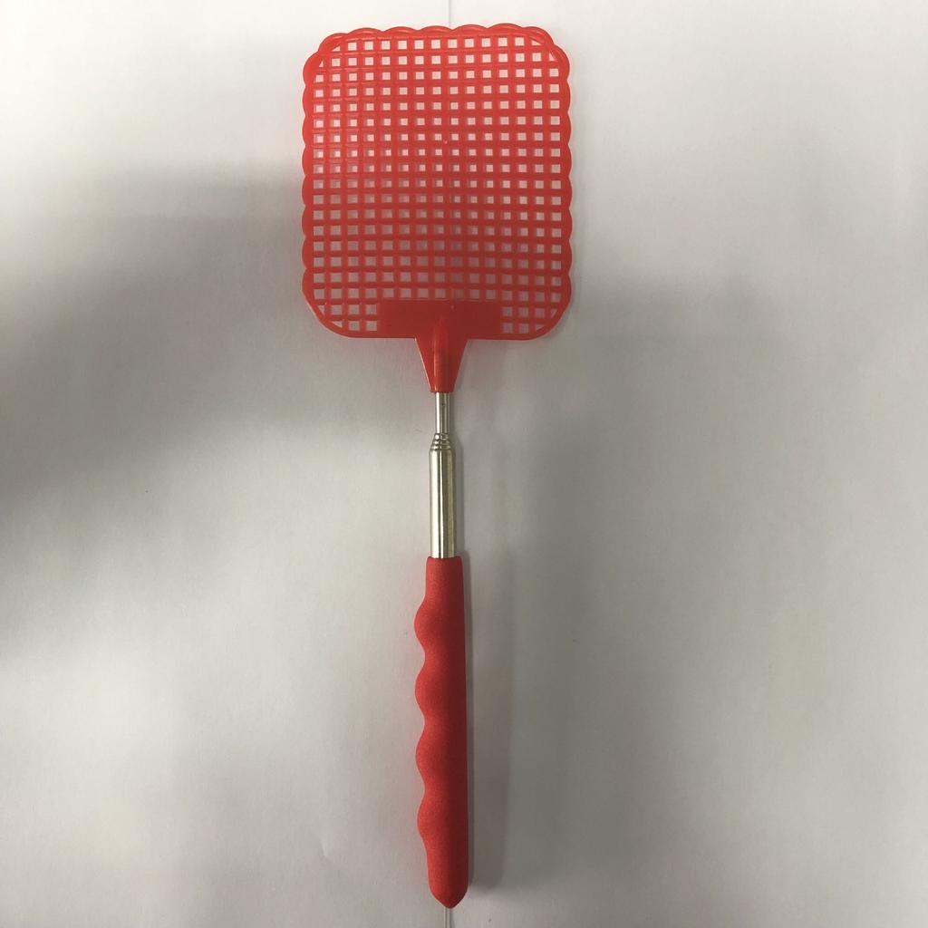 1PC Adjustable Fly Swatters Plastic Flyswatter Telescopic Home Long Handle Flapper Insect Killer Wholesale New Household Tools