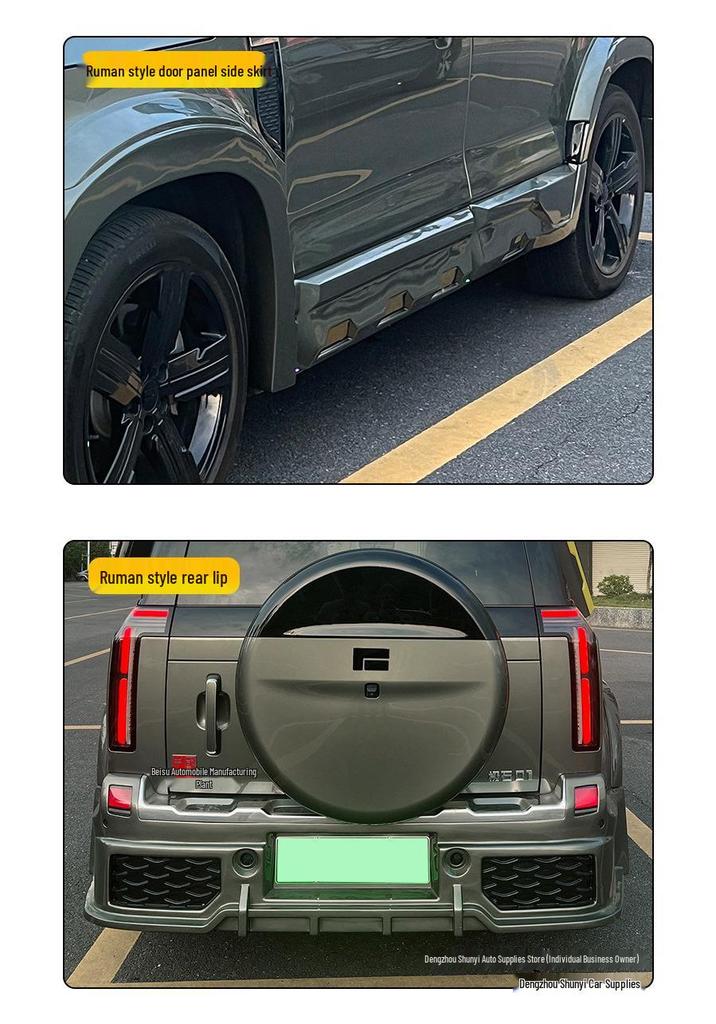 Shunyi Fender Flares & Side Skirt Kit for Jishi 01