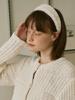 Tinknit Cotton Crown Knit Headband_White