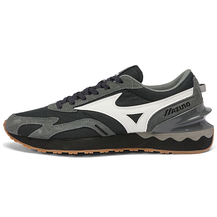 Mizuno LG 70s Retro Thick Sole Mesh Shock Absorption Non-Slip Wear-Resistant Breathable Low-Top Casual Running Shoes Unisex Sneaker D1GH213005