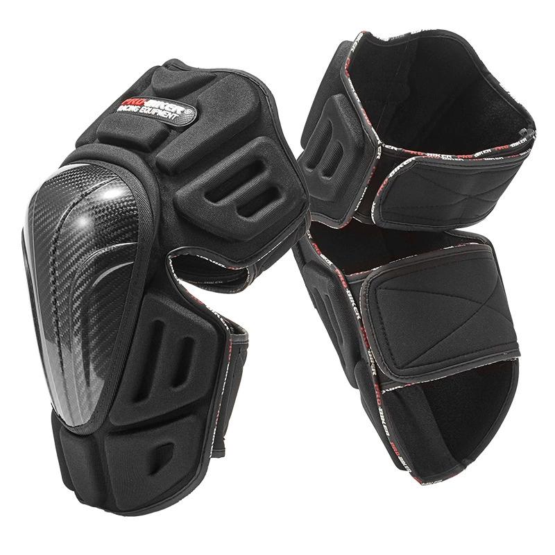 

Дышащие мотоциклетные гоночные наколенники и налокотники, легкая защита из углеродного волокна с противоударной конструкцией для мужчин/женщин