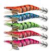 5Pcs 3D Eyes Luminous Squid Fishing Lure Durable Artificial Squid Jig Hook  Saltwater Fishing