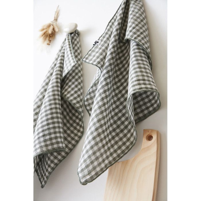 2er Set Handtücher "Vickie" 50 x 70 cm Garngefärbt "Baumwollgaze" der Schmetterlingseffekt