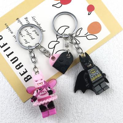 2 pezzi Bellissimo Portachiavi a Forma di Coppia di Pipistrelli Fatto a Mano 3D Ciondolo Figura di Fata Portachiavi per Telefono Accessorio per Zaino Regali per Lui Gioielli Y2K