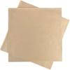 Grease Proof Sandwich Wraps, 12x12 Inch Brown Butcher Paper, 100 Count for Food Packaging