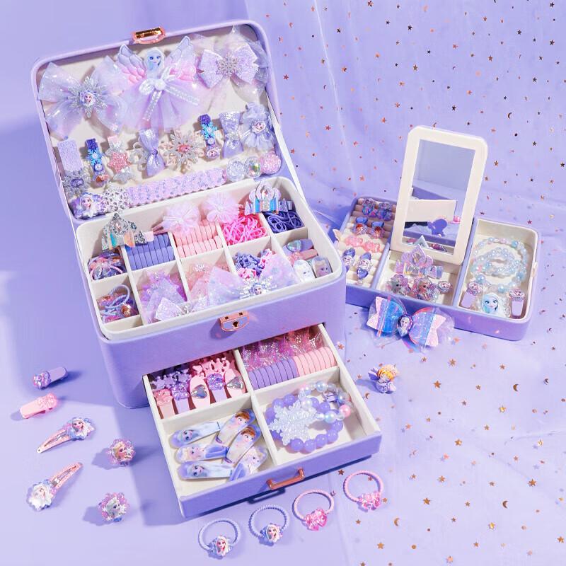 Disney Elsa Prinzessin Kinder Schmuckschatulle & Haaraccessoires Set