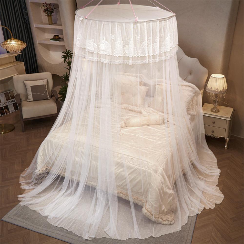 Anti-bug Dome Mosquito Net Lace Bed Canopy Practical Hanging Princess Mosquito Net  Summer