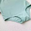 Trendy Girls' Long-Sleeve One-Piece Swimsuit with Korean Style Lace Ruffles