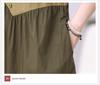 Mamas Sommer 2025 Colorblock Zweiteiler Baumwolle Locker Midilanges Kleid