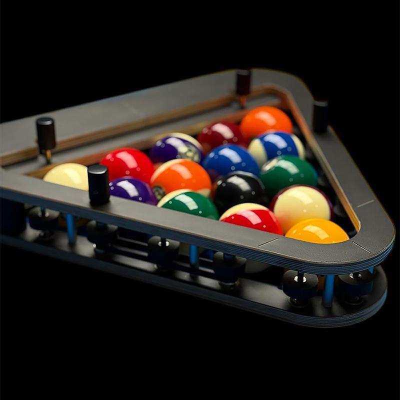 Professional Pool Ball Rack Adjustable 8 9-Ball Triangle For Tournament Play Heavy Duty Billiard Accessories 1Pc
