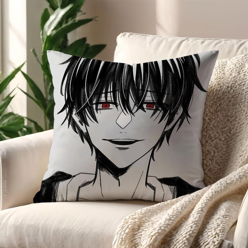 ANIME T-TOMODACHI GAME Cushion Cover For Pillow Printing Sofa Decoration Home Car Room Coffee Shop Office Nordic Simplicity