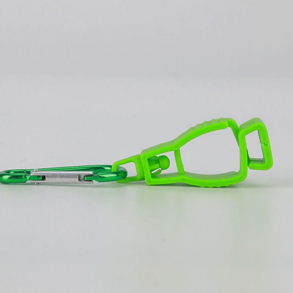 2pcs Safety Outdoor Gloves Clip Plastic Protective Gloves Clip Mountaineering Buckle Hat Clip