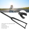 Garfo Dianteiro de Bicicleta Full Carbon para Estrada com Tubo Cônico e Eixo de Barril para Freio a Disco