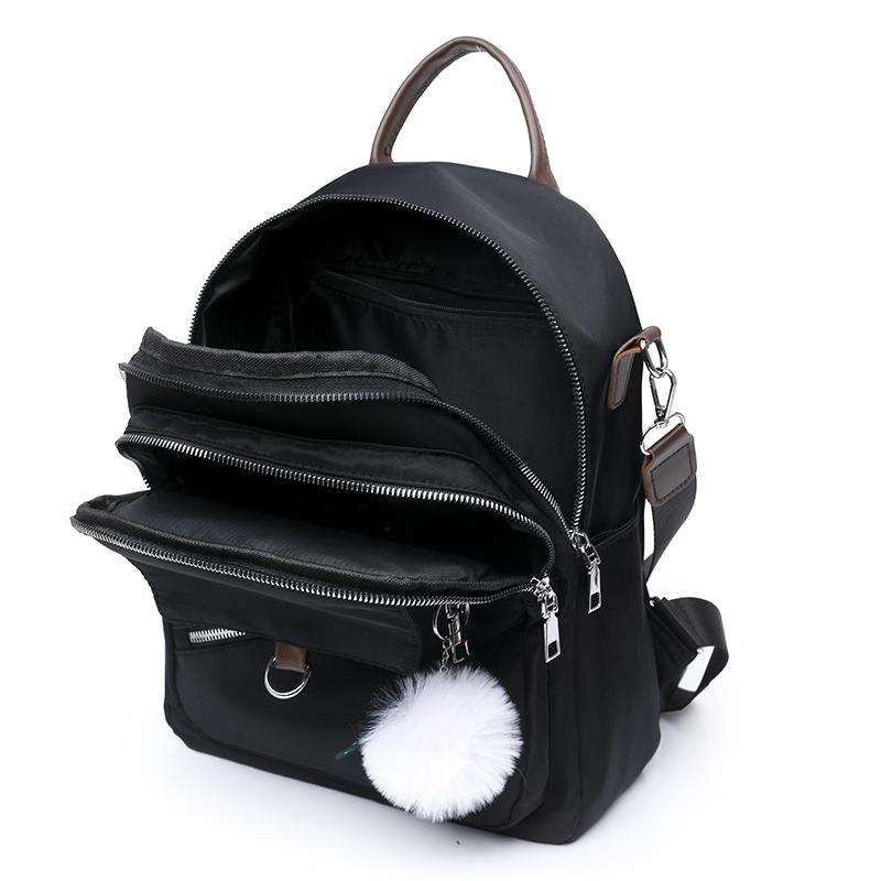 Damen Retro Pendler Rucksack Studenten Schultasche Multifunktionale Umhängetasche