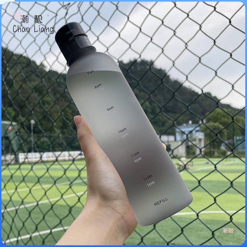 

Outdoor Water Cup 2022 New Anti-Fall Plastic Children Male Students Teacup Sports Water Bottle Simple Niche Fast Selling