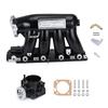 Black/Silver Cross-Border Intake Manifold & Throttle Body for Honda Civic K24A2 K20Z3