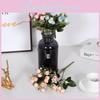 Rose Simulated Small Bouquet Multi Head Flower Bud Wedding Hotel Home Decoration