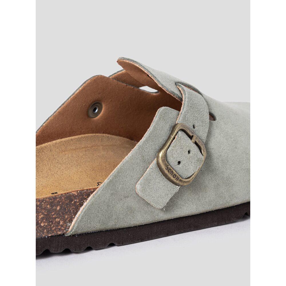 Scholl (Women) Cork Clog Sandals Green (Hh54K2C71M)
