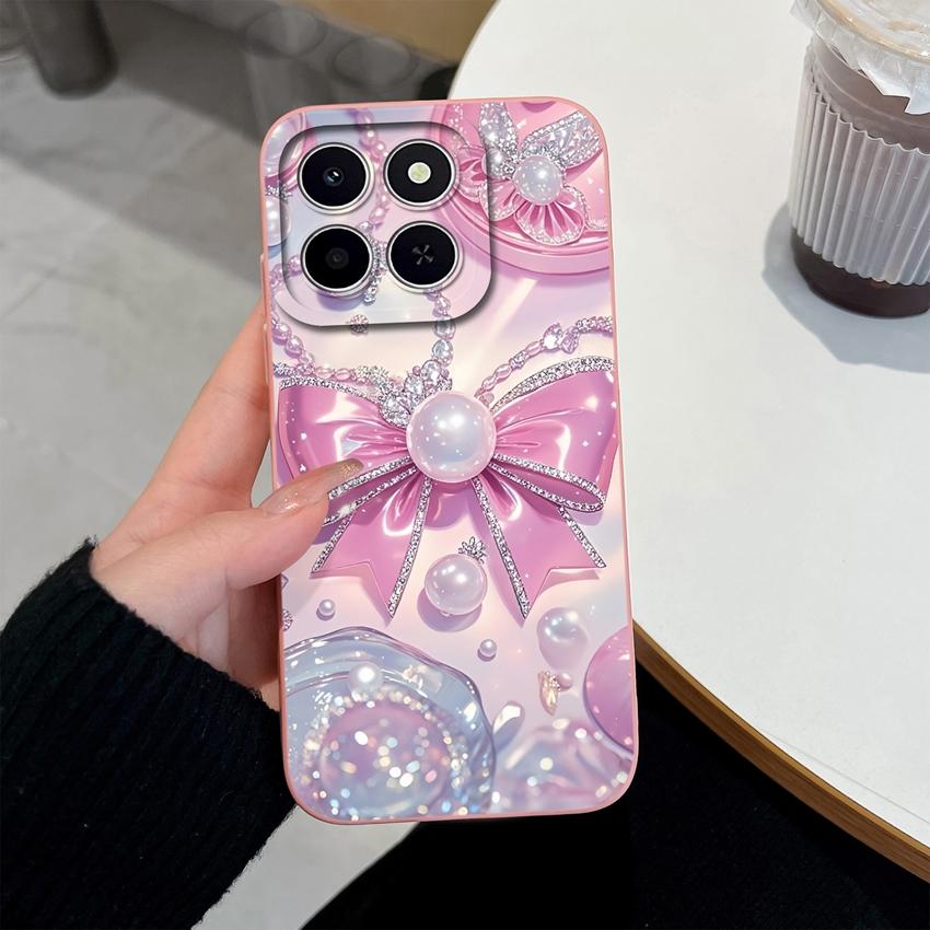 For Honor X6c X6d X5a X5c X6a X7a X8d X9d X8c X7 X8 X6 Phone Case Pretty Flowers Patterns Lightweight Soft Silicone Cover For Honor Protective Housing