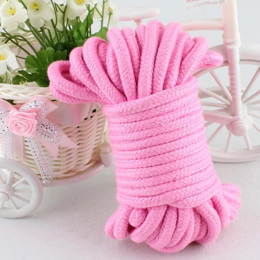 5M/10M Bondage Boutique Hemp Rope Strap On BDSM Extreme Expandable Submission Cosplay Role-Playing Sex Toys For Couples