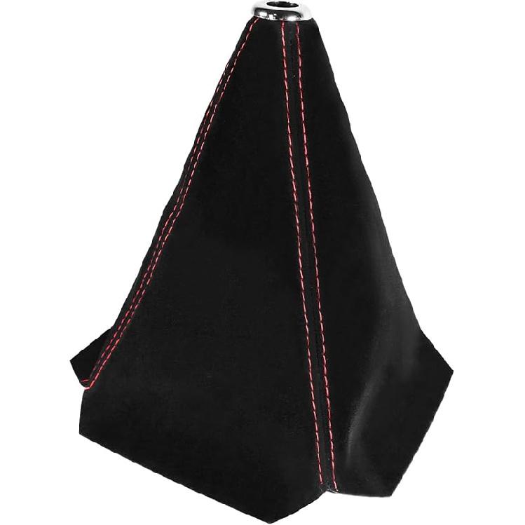 Car Shift Knob Dust Cover, Gear Shift Knob Cover for Protection, Leather Manual/Automatic Shifter Shift Boots Cover, Decorate Car Interior, Universal