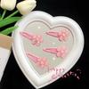 Sweet Jelly Cherry Blossom Hairpins Girls Snap Clips Side Bangs Clip BB Clip Women Kids Flower-shape Hair Clip Hair Accessories