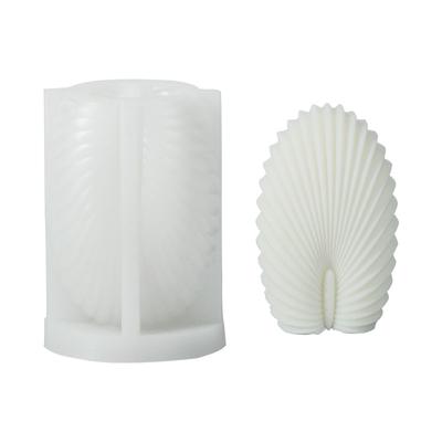 Candle Silicone Mould 3D Seashell Shaped Epoxy Resin Mold for DIY Candle Making Handmade Crafts Home Decoration