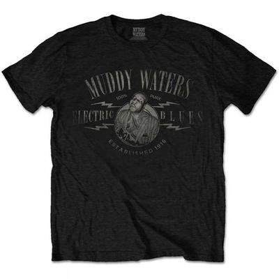 Muddy Waters Unisex Adult Electric Blues Logo T-Shirt