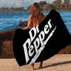 D-Dr P-Pepper Desenho Animado Cobertor de Microfibra Secagem Rápida Toalhas de Praia Impressão Grande Super Absorvente Cobertor de Toalha de Piscina