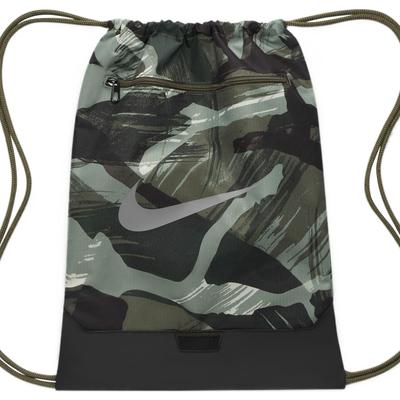 Fabric Backpack Gym Bag Large Size Unisex Army Green Casual DQ5239-222