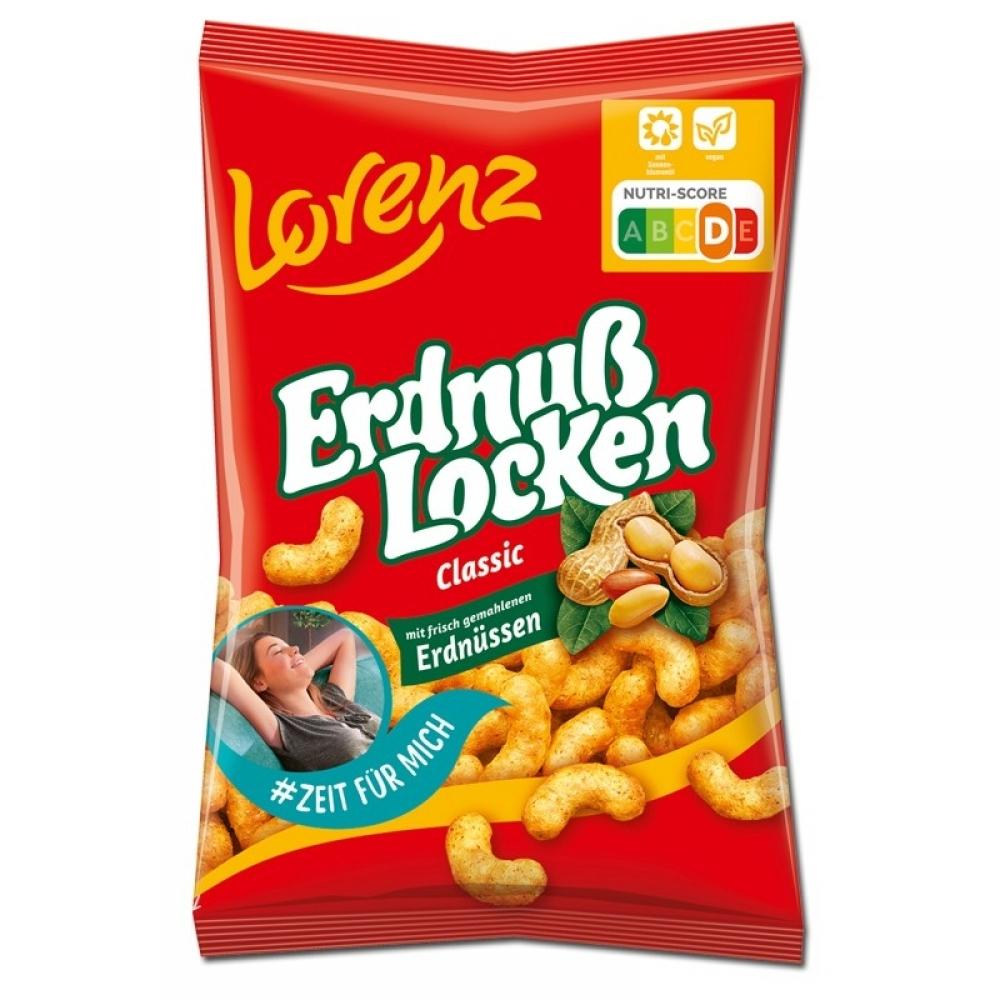 Lorenz Erdnuss Locken Classic Snack 175G