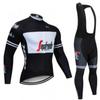 Winter Thermal Cycling Jersey Mountain Biking Breathable Fleece-Lined Wind-Resistant Performance Apparel
