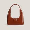 Leather Dumpling Bag Ins Niche Design Shoulder Handbag Autumn and Winter Retro Underarm Bag Female