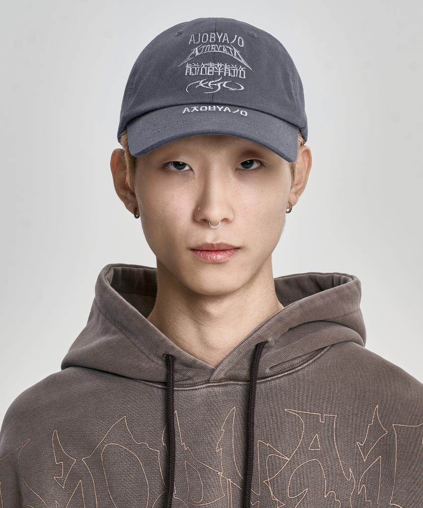 AJOBYAJO [Pba] Total Logo Cap [Grey]