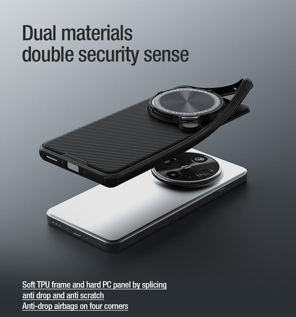 NILLKIN For OPPO Find X8 Ultra Phone Case CamShield Prop Camera Protection Back Cover