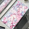Cute Anime Girl XXL Desk Mat Genshin Impact Kamisato Ayaka Mouse Pad Gaming Keyboard Mousepad PC Accessories HD E-Sports Playpad