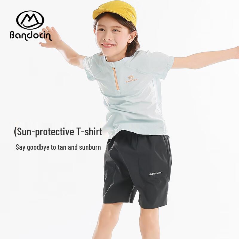 Bàndùxián Kids  Cool-Touch Short-Sleeve Sports T-Shirt 150