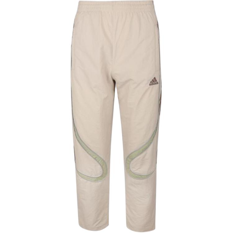Детские вязаные спортивные штаны Adidas Хаки KG1893 140