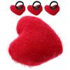 4Pcs Compact Sewing Pin Cushion Cute Heart Design Small Needle Organizer for Quilting Embroidery Sewing Accessories Household