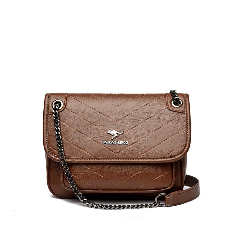 Geantă versatilă cu lanț în stil coreean, de umăr sau crossbody